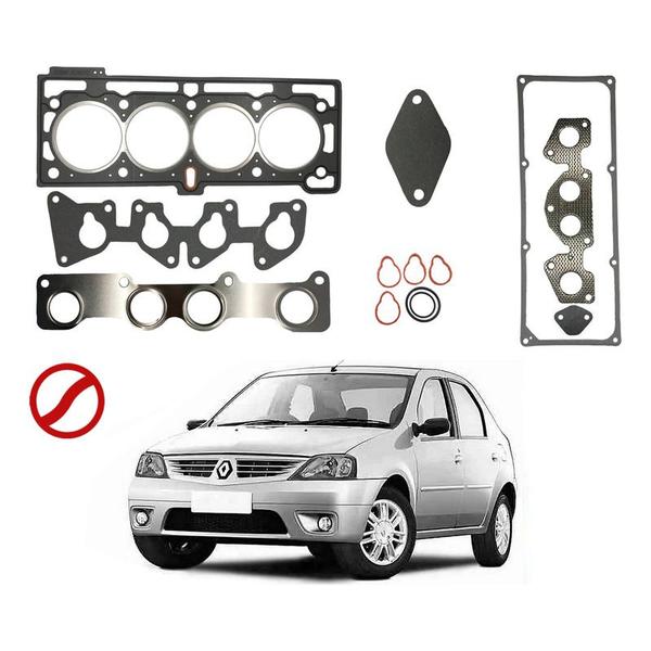 Imagem de Jogo Junta Cabeçote Sabo Logan 1.6 8v 2007 A 2013