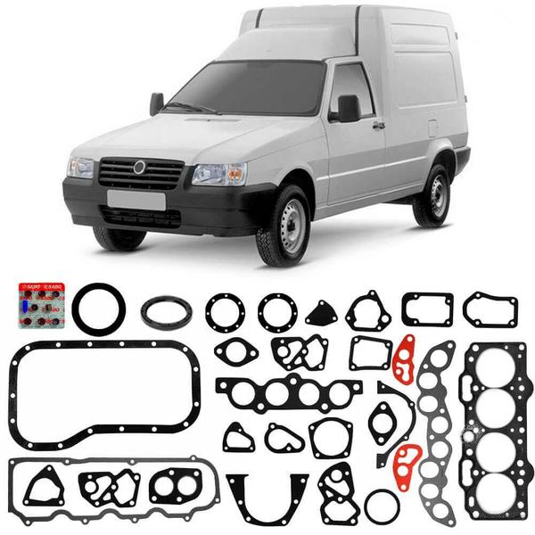 Imagem de Jogo Junta Motor Fiat Fiorino 1.0 1.5 96 a 2006 Completo Sabó