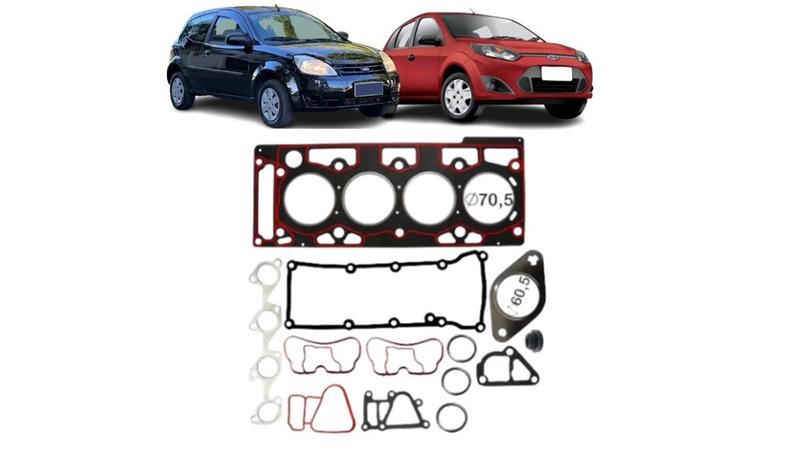 Imagem de Jogo Junta Superior Cabeçote Ford Fiesta Ka 1.0 8v Zetec 99/