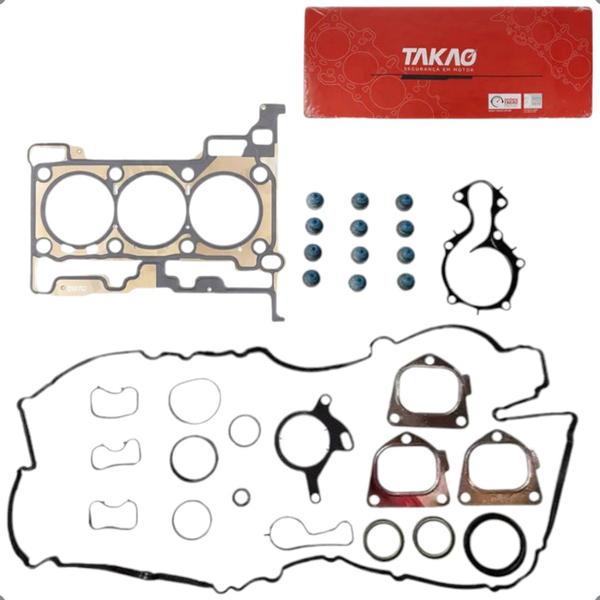 Imagem de Jogo Juntas Do Motor De Metal Com Retentor Para Ford Ka 1.0 12v 3 Cil 2014 A 2022