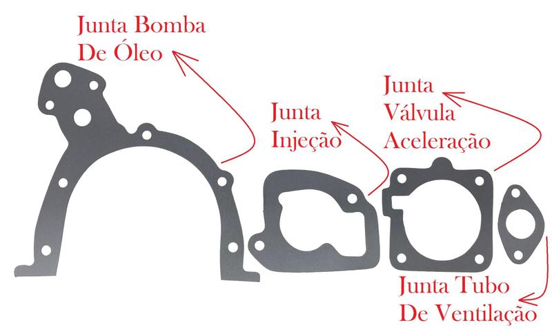 Imagem de Jogo Juntas Motor Corsa Prisma Montana 1.4 8v Com Retentor