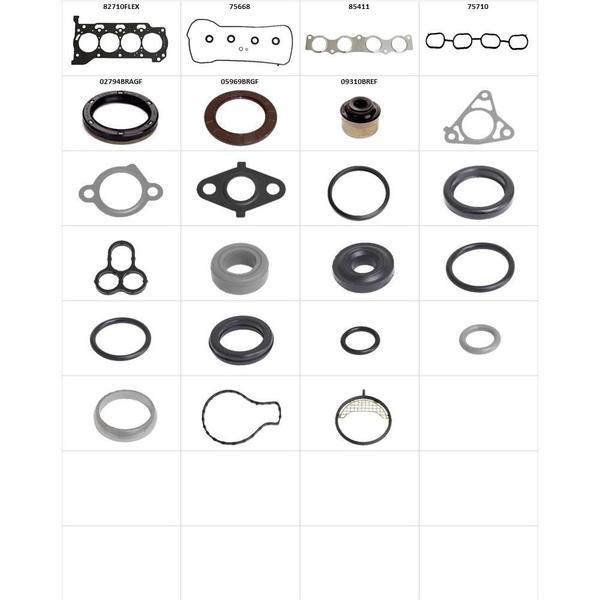 Imagem de Jogo Juntas Motor Rav4 2000 a 2019 Sabó 80710FLEXR