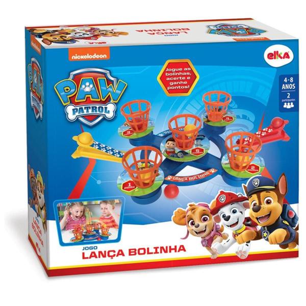 Jogo Lança Bolinha Patrulha Canina Elka Brinquedos Imagem de Jogo Lança Bolinha Patrulha Canina Elka Brinquedos