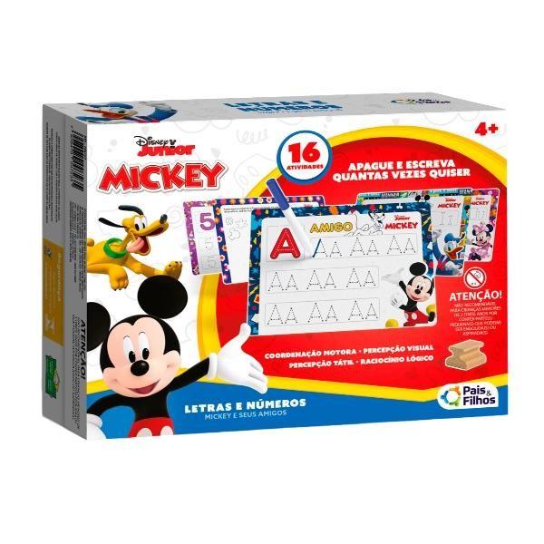 Imagem de Jogo Letras Números Mickey e Amigos - Pais e Filhos 792433-