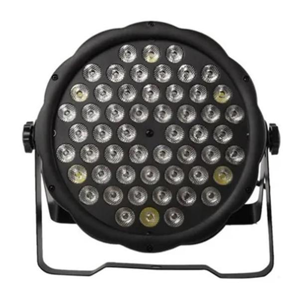 Imagem de Jogo Luz Canhao Refletor Par Led 54 Leds 3W Real Rgbw Dmx