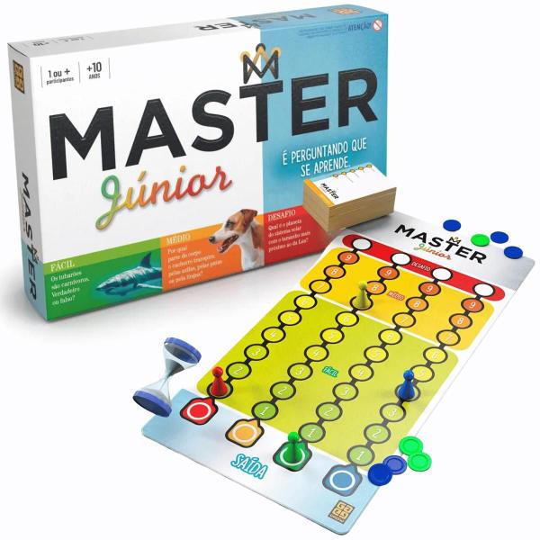 Imagem de Jogo Master Júnior Tabuleiro - Grow