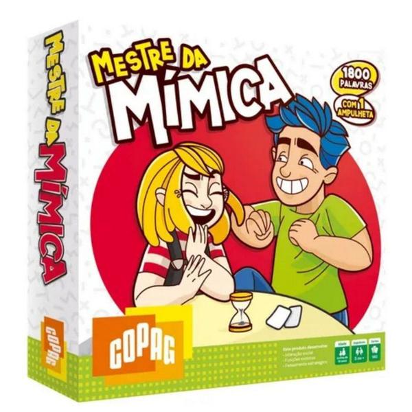 Imagem de Jogo Mestre Da Mímica Com Ampulheta E Cartas Original