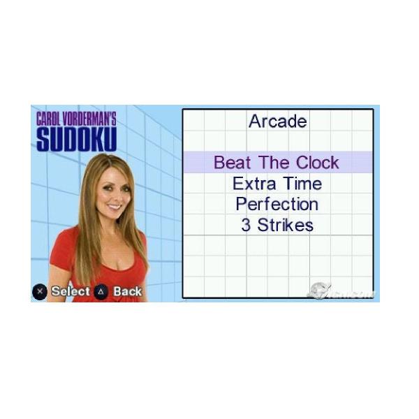 Imagem de Jogo Mídia Física Carol Vorderman's Sudoku Original Psp