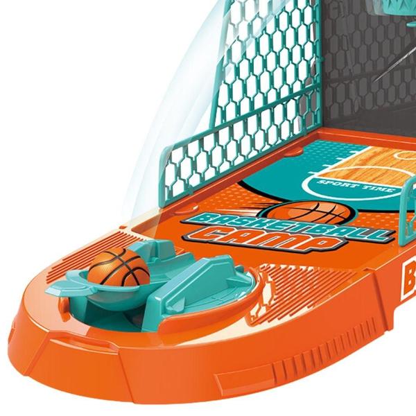 Imagem de Jogo Mini Basquete Infantil Placar Digital Eletronico Luz e Som DM Toys