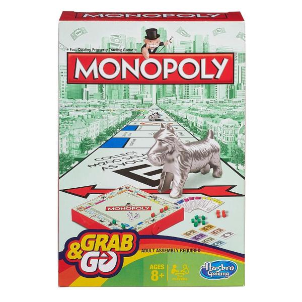 Imagem de Jogo Monopoly Grab & Go Hasbro