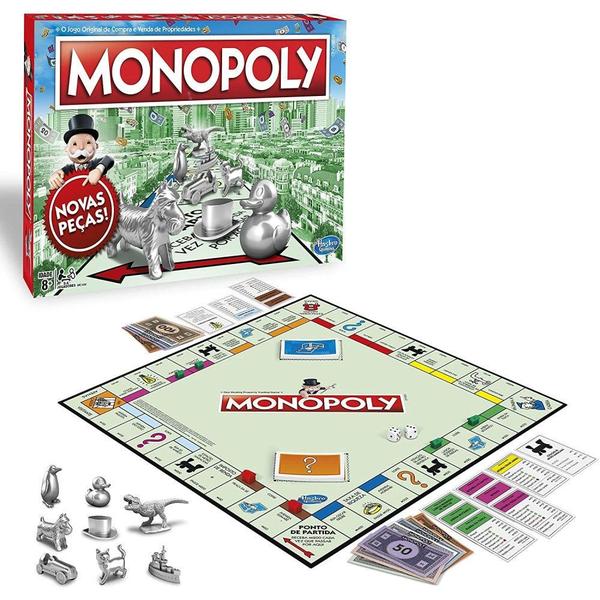 Imagem de Jogo Monopoly New Classic Hasbro C1009