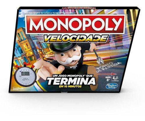 Imagem de Jogo Monopoly Velocidade E7033  Hasbro