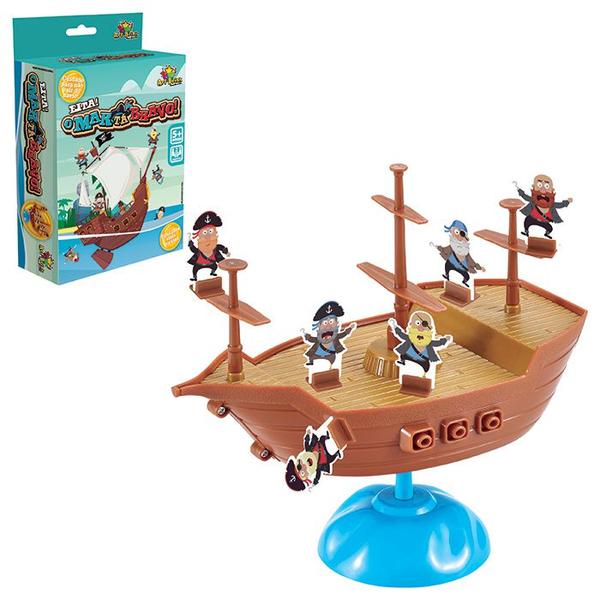 Imagem de Jogo Navio Dos Piratas Equilibristas O Mar Ta Bravo Brinquedo