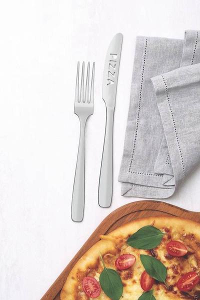 Jogo para pizza tramontina amazonas em aço inox 2 peças Imagem de Jogo para pizza tramontina amazonas em aço inox 2 peças