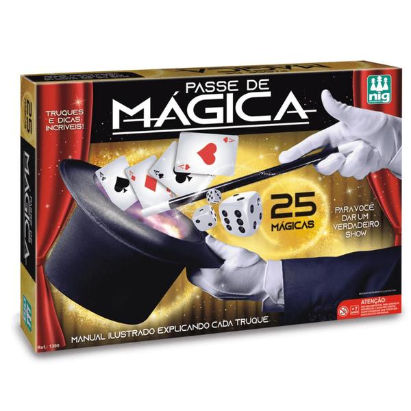 Imagem de Jogo Passe de Mágica -25 Magicas  - Nig Brinquedos