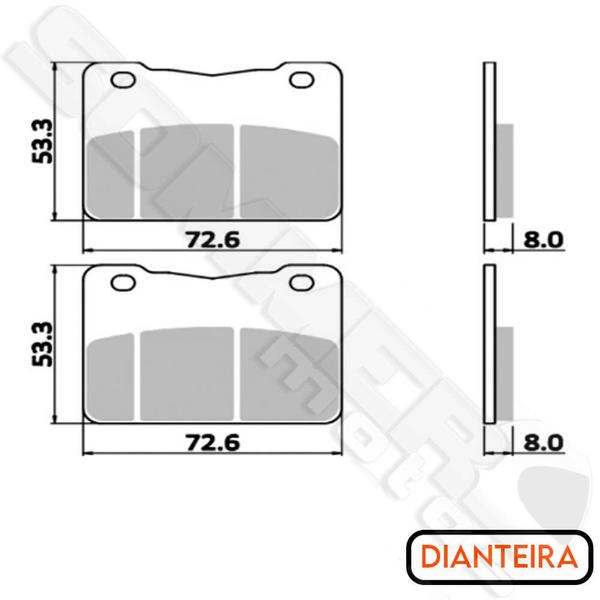 Imagem de Jogo Pastilha de Freio Dianteiro + Traseiro Next 300 2018 A 2021 Vl Brakes