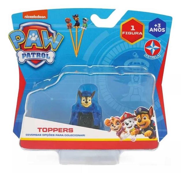 Imagem de Jogo paw patrol topper unitario chase estrela