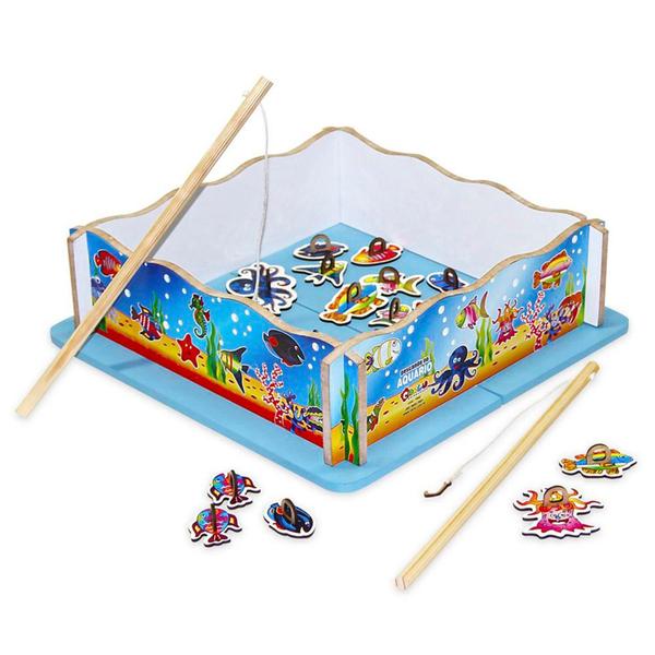 Jogo Pega Peixe Infantil - Pescando no Aquário 1642 - Carlu - Carlu Imagem de Jogo Pega Peixe Infantil - Pescando no Aquário 1642 - Carlu - Carlu