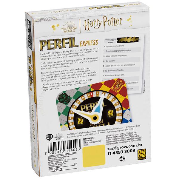 Imagem de Jogo perfil express - Harry Potter GROW