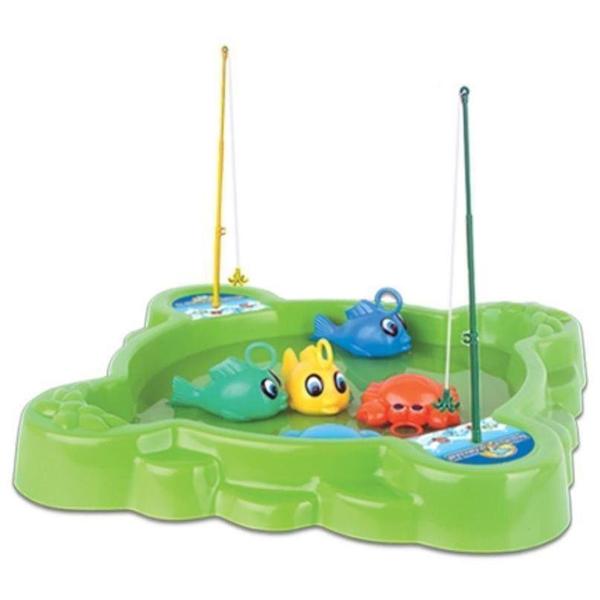 Imagem de Jogo Pesca Mania Pescaria Peixes Brinquedo Infantil Braskit