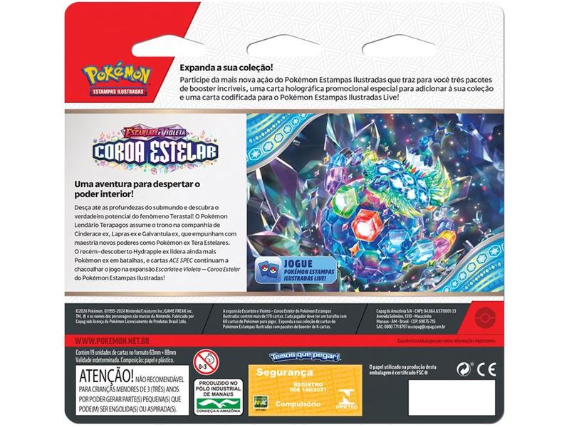 Imagem de Jogo Pokémon Escarlate e Violeta 7 Coroa Estelar