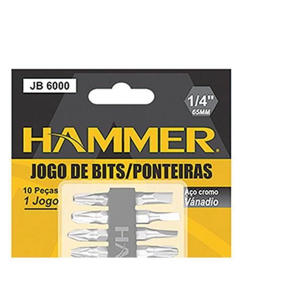 Imagem de Jogo Ponteira Hammer Fend/Ph 10Pc Jb6000