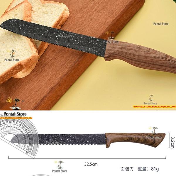 Jogo Profissional De Facas E Utensílios 6 Peças Corte Carnes - FACAMADEIRA Imagem de Jogo Profissional De Facas E Utensílios 6 Peças Corte Carnes