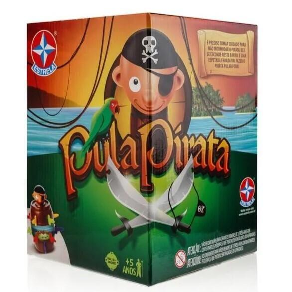 Jogo Pula Pirata Estrela Brinquedo Familia Imagem de Jogo Pula Pirata Estrela Brinquedo Familia