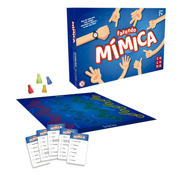 Jogo Quem é Você (Cara a Cara) + Jogo de Mimicas - Coluna - Pais e Filhos Imagem de Jogo Quem é Você (Cara a Cara) + Jogo de Mimicas - Coluna