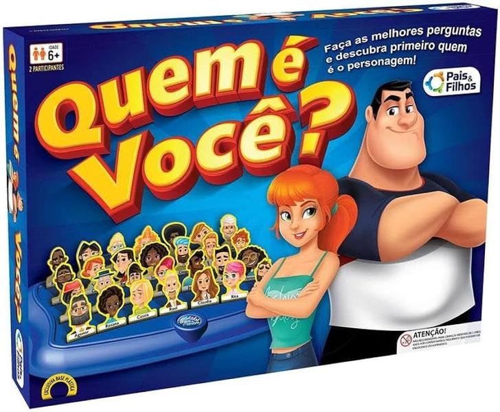 Jogo Quem É Você Cara A Cara Tabuleiro Raciocínio Adivinhe - Pais e filhos Imagem de Jogo Quem É Você Cara A Cara Tabuleiro Raciocínio Adivinhe