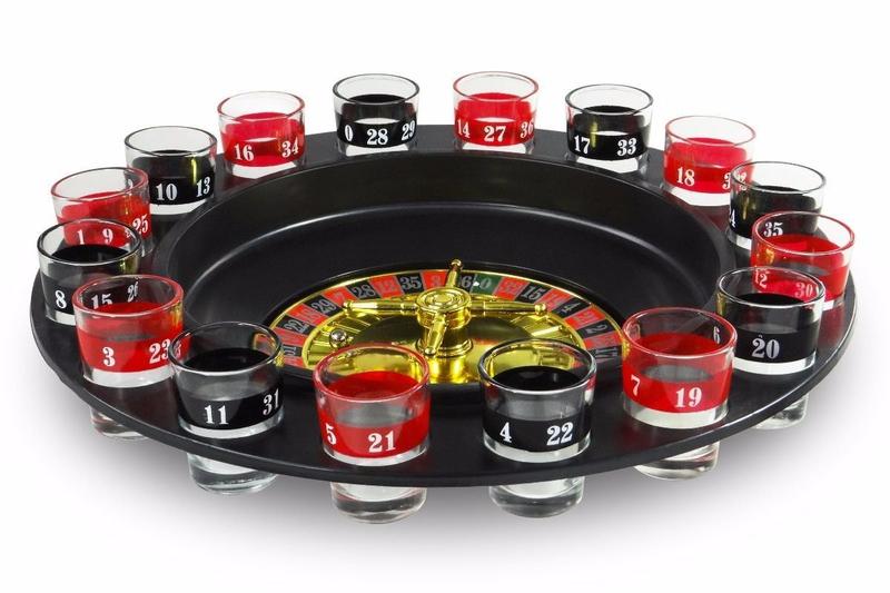 Imagem de Jogo Roleta Cassino com 16 Copos Shot