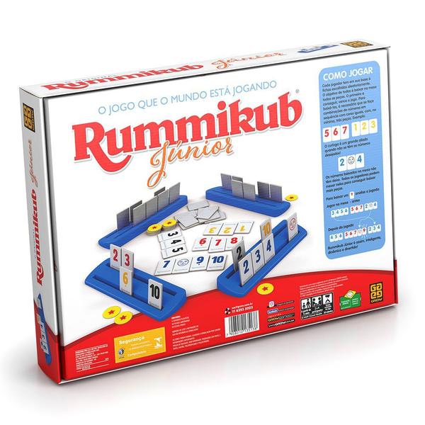 Imagem de Jogo Rummikub Junior Para Crianças - Grow