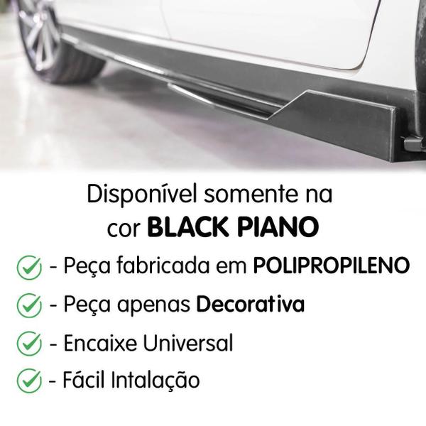 Imagem de Jogo Saia Lateral Splitter Side Winglet Universal Tg Poli