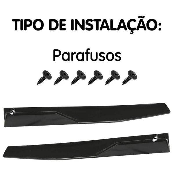 Imagem de Jogo Saia Lateral Splitter Side Winglet Universal Tg Poli