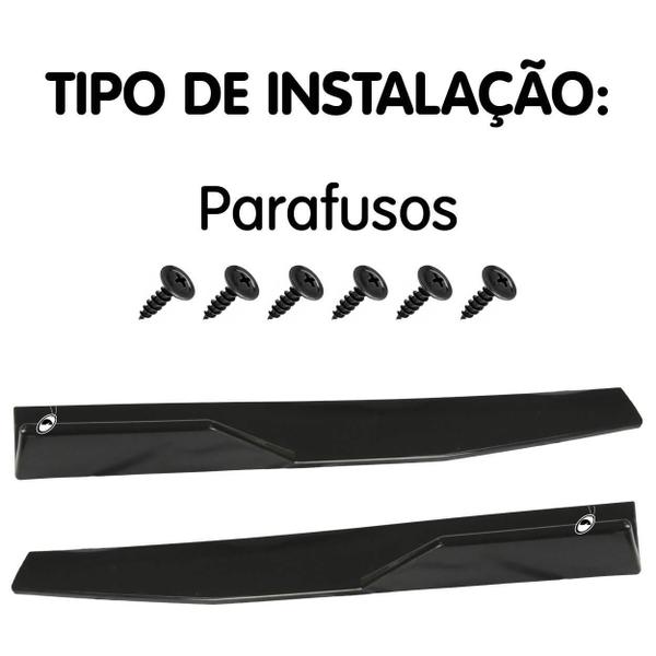 Jogo Saia Lateral Splitter Side Winglet Universal Tg Poli Imagem de Jogo Saia Lateral Splitter Side Winglet Universal Tg Poli