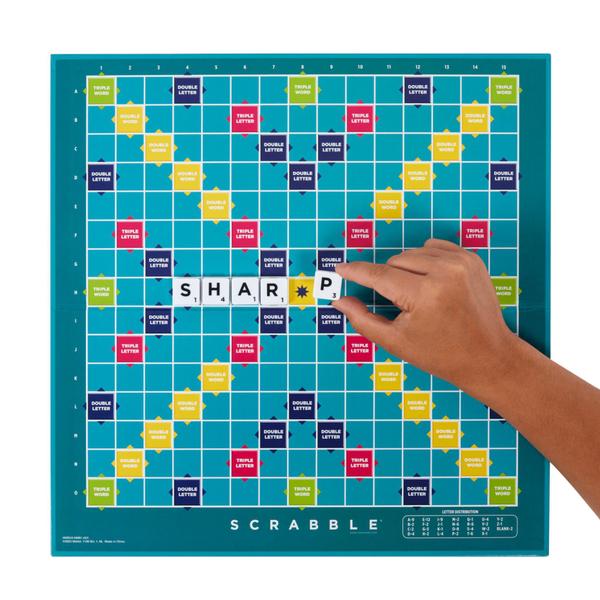 Imagem de Jogo Scrabble - O Jogo de Palavras Cruzadas em Português - 2 em 1 - Mattel