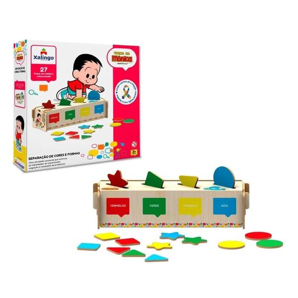 Jogo Separação De Cores Formas Turma Da Monica Memoria Foco - Xalingo Imagem de Jogo Separação De Cores Formas Turma Da Monica Memoria Foco