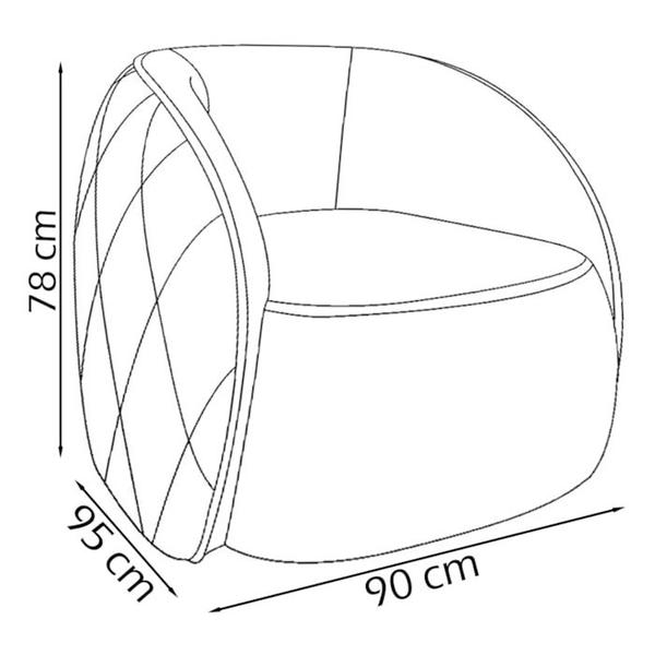 Imagem de Jogo Sofa 318 cm 4 Lug E Poltrona 1 Lug Passion TCS 721 Corano Moll