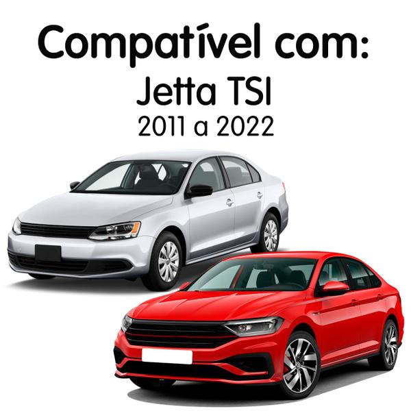 Imagem de Jogo Soleira Premium Elegance Vw Jetta TSI 2011 a 2022 - 4 Portas ( Vinil + Resinada 8 Peças )