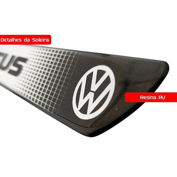 Imagem de Jogo Soleira Resinada Personalizada VW Virtus - 4pçs