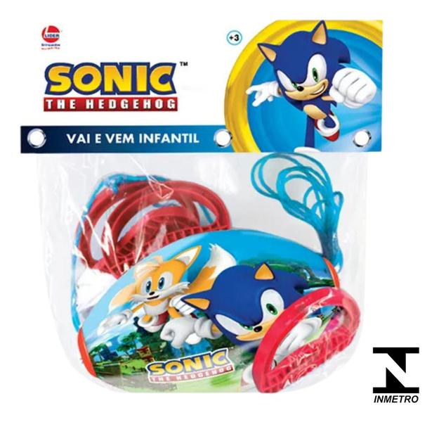 Jogo Sonic Brinquedo Vai E Vem Infantil Nostalgico Lider Imagem de Jogo Sonic Brinquedo Vai E Vem Infantil Nostalgico Lider