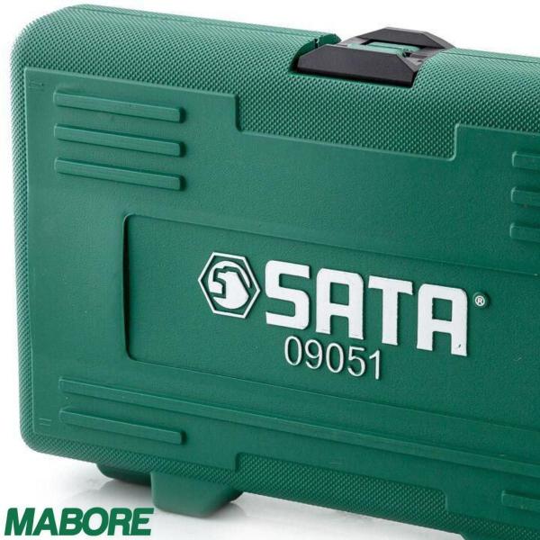 Jogo Soquete Bits 1/4 E 1/2 Polegada 18 Peças St09051Sj Sata Imagem de Jogo Soquete Bits 1/4 E 1/2 Polegada 18 Peças St09051Sj Sata