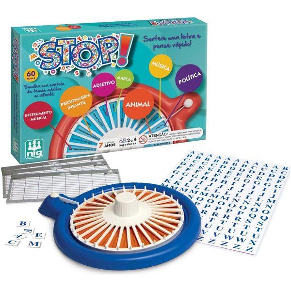 Imagem de Jogo STOP 60 Temas NIG Brinquedos 0162