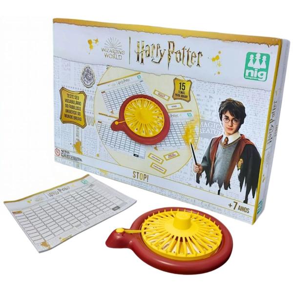 Imagem de Jogo Stop Criança Familia Educativo Diverção Harry Potter