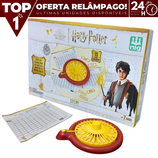 Imagem de Jogo Stop Criança Familia Educativo Diverção Harry Potter