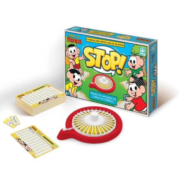 Jogo Stop Turma da Monica Nig Brinquedos Imagem de Jogo Stop Turma da Monica Nig Brinquedos