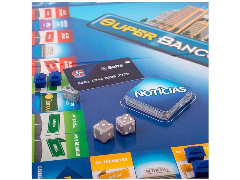 Jogo Super Banco Imobiliário Tabuleiro - Estrela Imagem de Jogo Super Banco Imobiliário Tabuleiro - Estrela