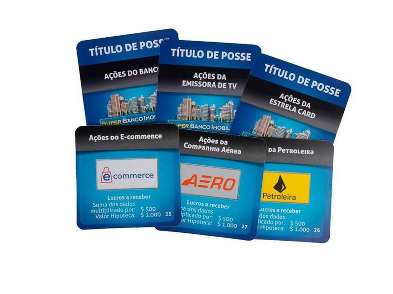 Jogo Super Banco Imobiliário Tabuleiro - Estrela Imagem de Jogo Super Banco Imobiliário Tabuleiro - Estrela