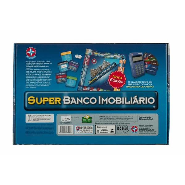 Imagem de Jogo Super Banco Imobiliário Tabuleiro Estrela