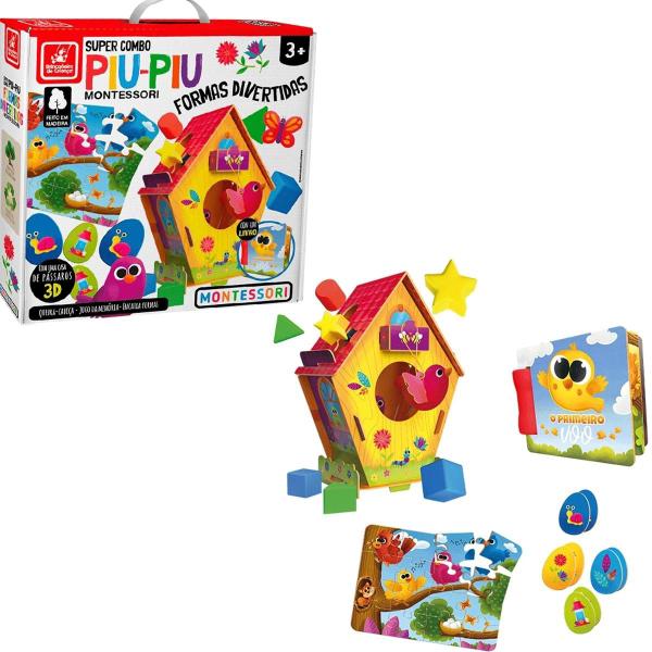 Imagem de Jogo super combo piu-piu montessori formas